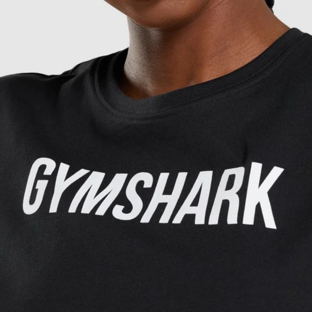 Gymshark Apollo Black T-Shirt